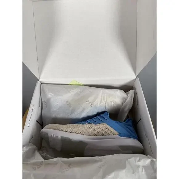 NWB APL Women's Coastal Blue Beach White TechLoom Tracer Sneakers Size 7.5 - Picture 2 of 10